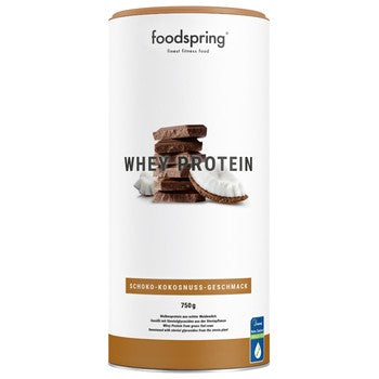 Proteine whey cioccolato e cocco 750g Foodspring