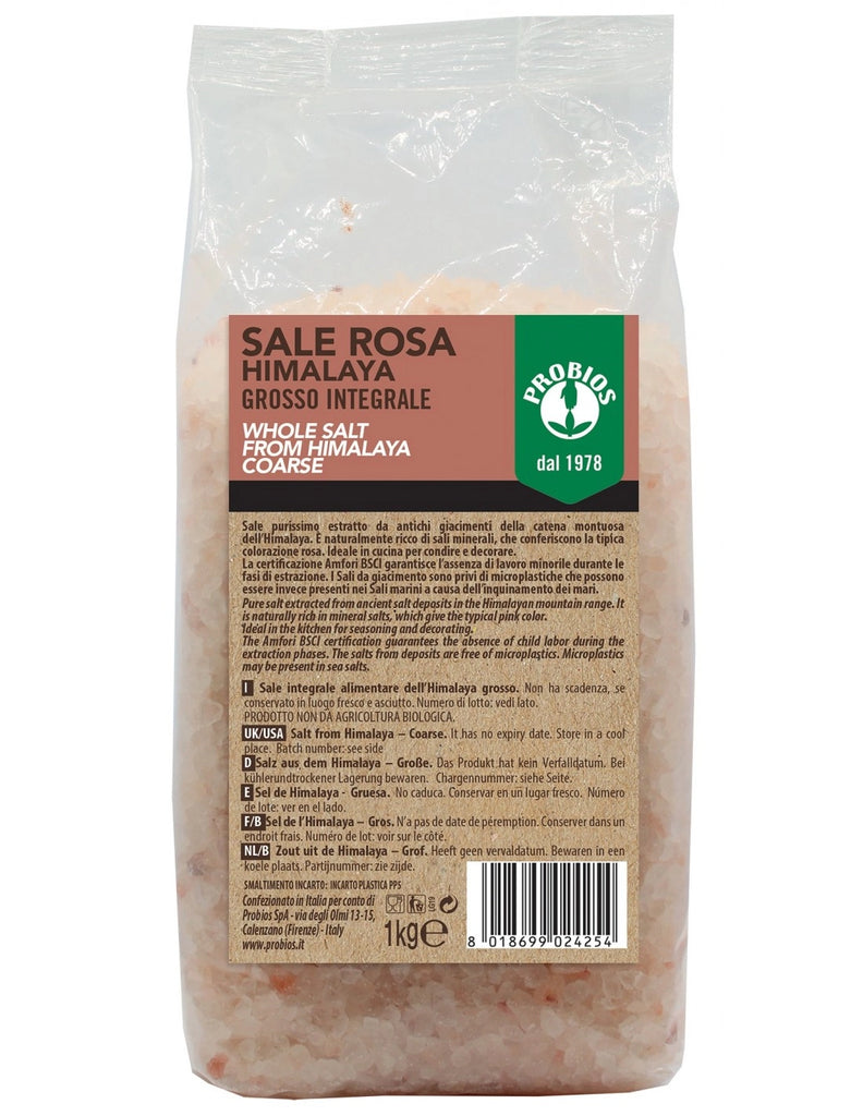 Sale Rosa Himalaya Grosso Integrale PROBIOS