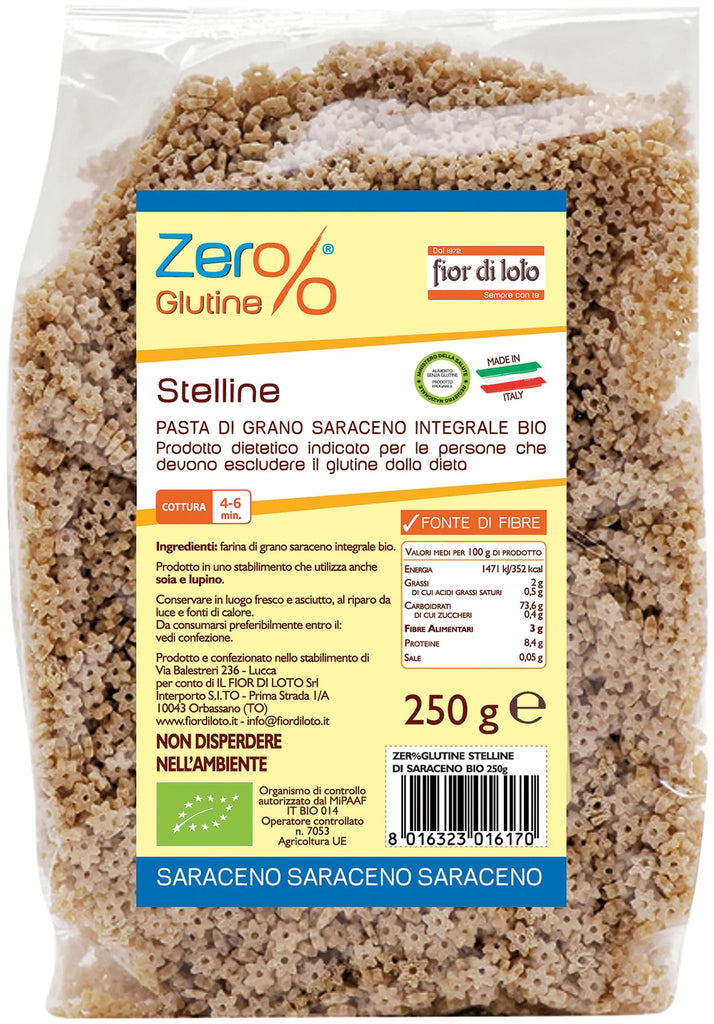 Grano saraceno - stelline Zer%glutine