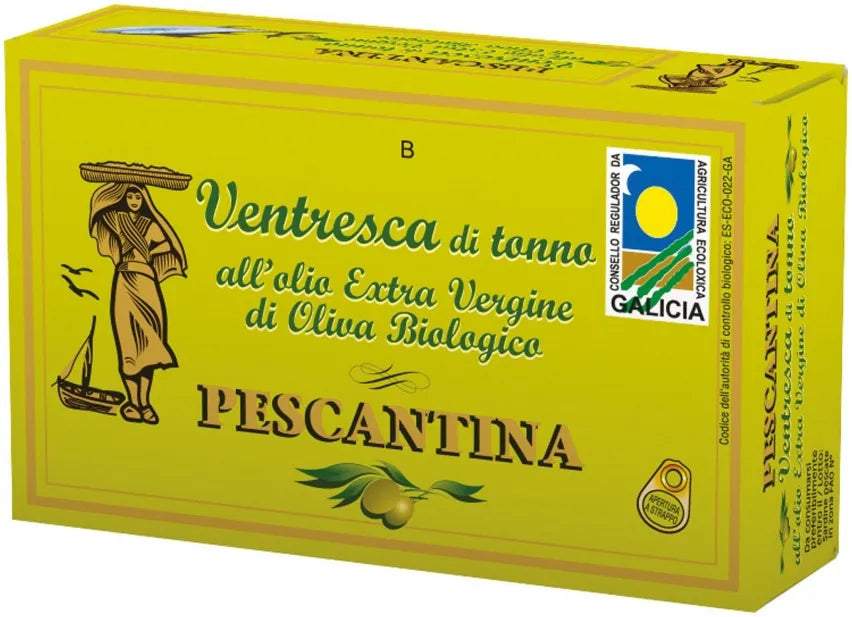 Ventresca di tonno all'olio extravergine di oliva Pescantina