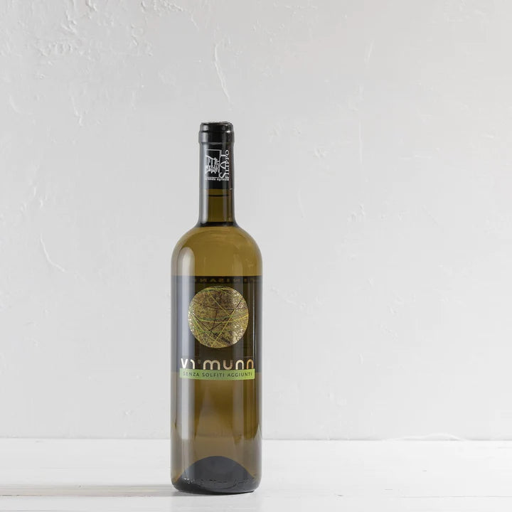 "Vi' Munn" bianco senza solfiti aggiunti IGT in bottiglia Azienda Agricola San Filippo