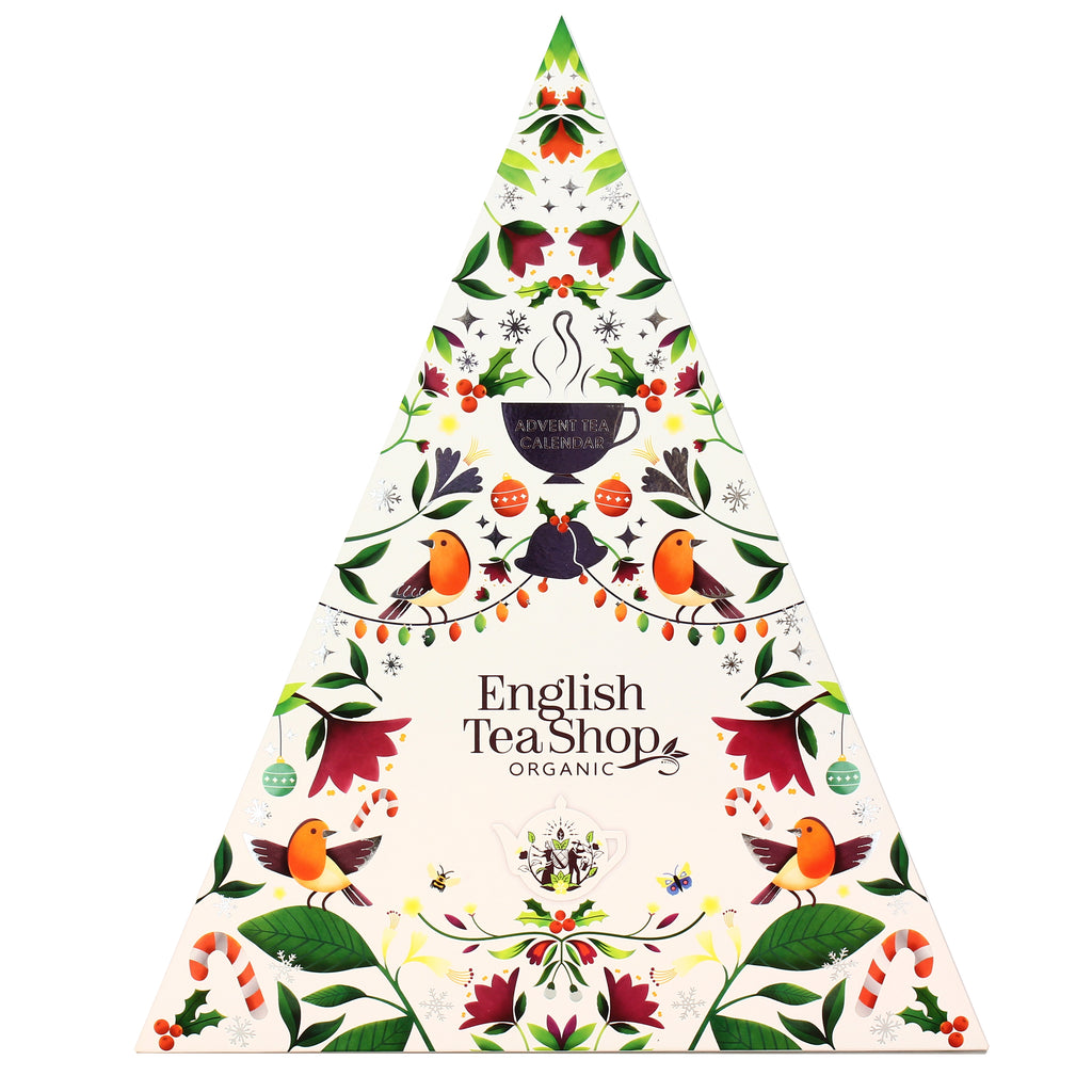 Calendario dell'avvento con tisane in filtro English Tea Shop