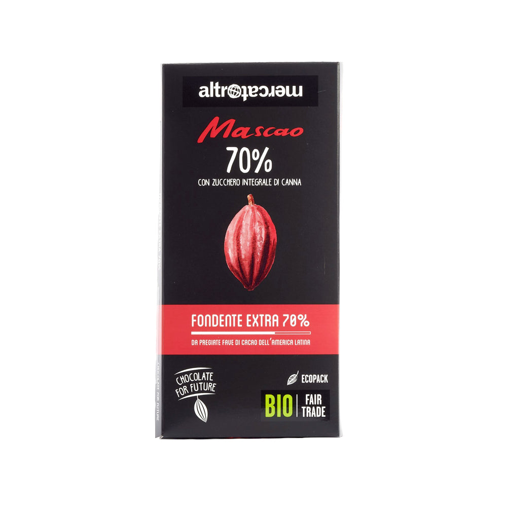 Mascao Cioccolato fondente extra 70% Altromercato