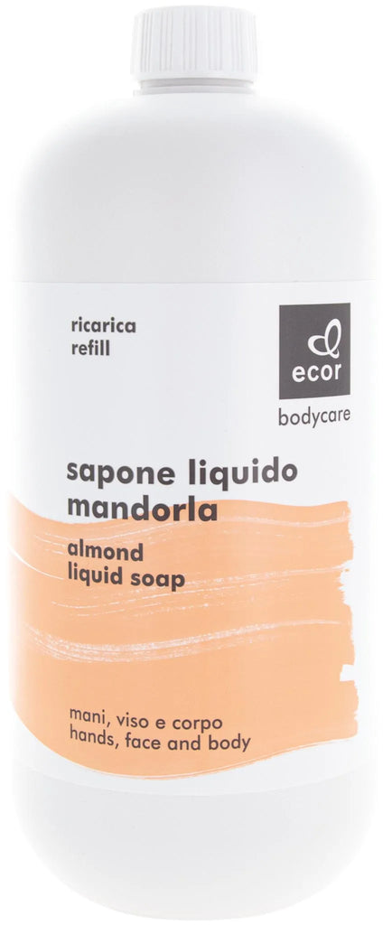 Ricarica per sapone liquido alla mandorla Ecor